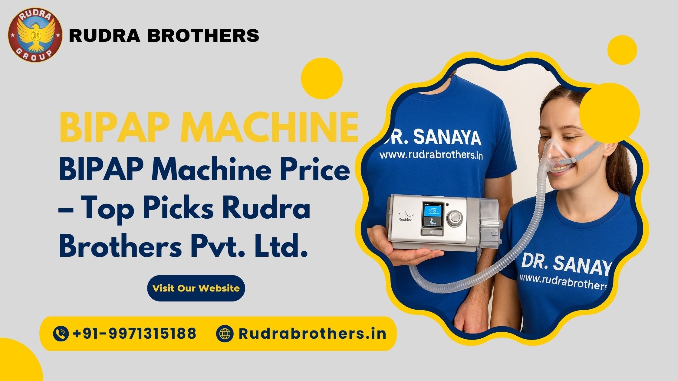 BIPAP Machine Price | BIPAP Machine Price in India | Resmed BIPAP Machine price