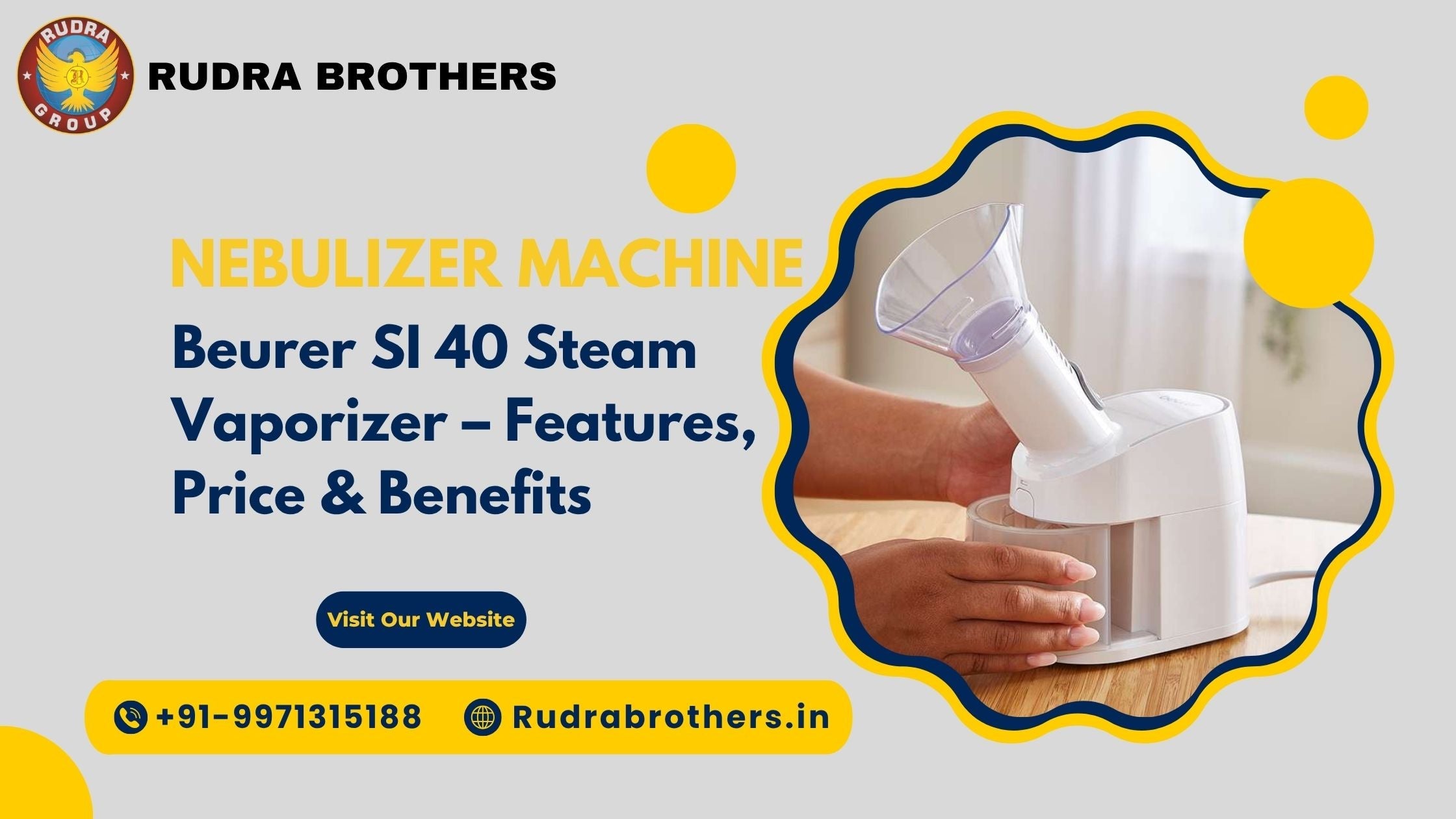 Dr. Sanaya Safe Neb Nebulizer Price | Beurer SI 40 Steam Vaporizer | Medtech Handyneb Plus Compressor Nebulizer Machine