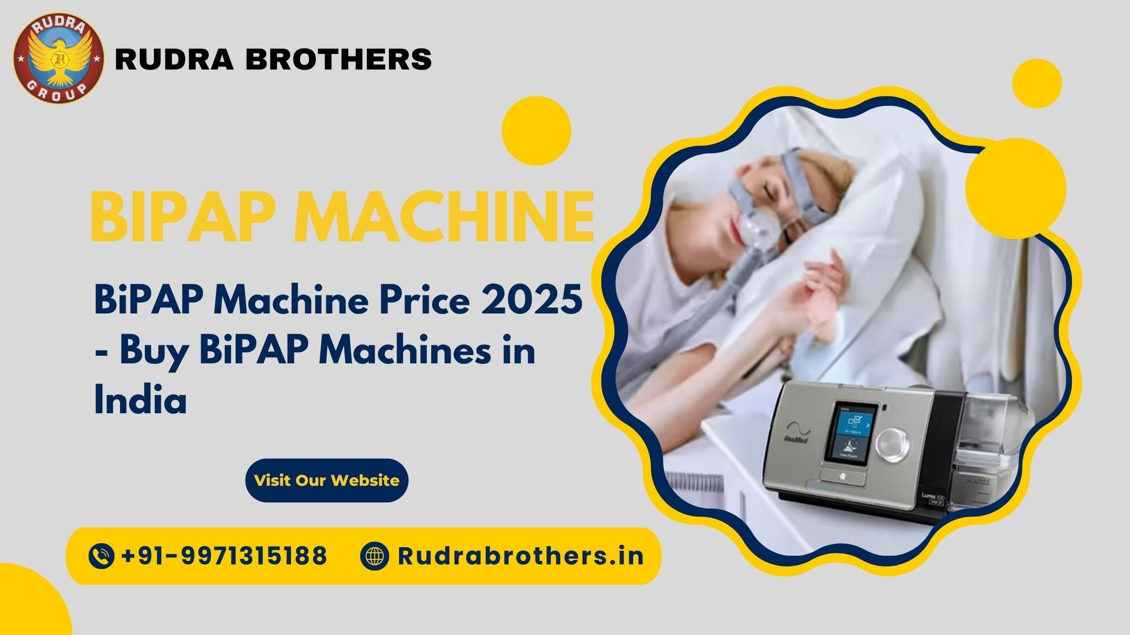 BIPAP Machine Price | BIPAP Machine Price in India| Resmed BIPAP Machine price