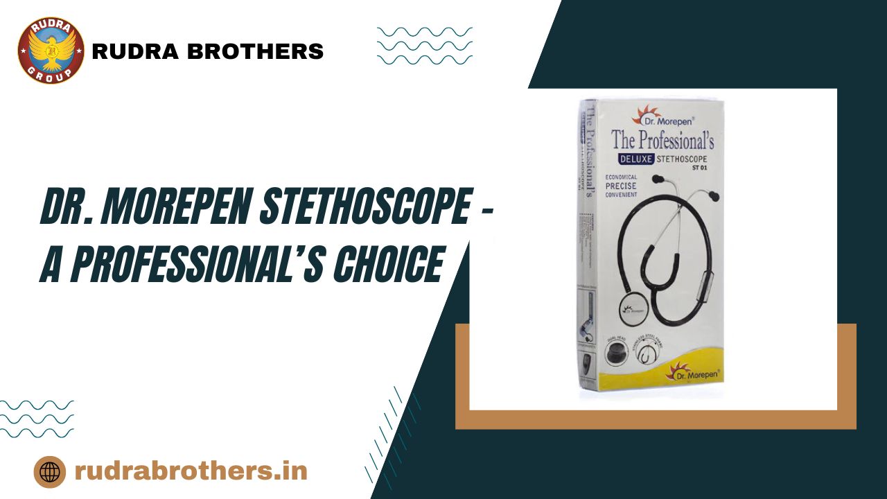 Dr. Morepen Stethoscope | Morepen Stethoscope | Dr. Morepen the professional's deluxe Stethoscope