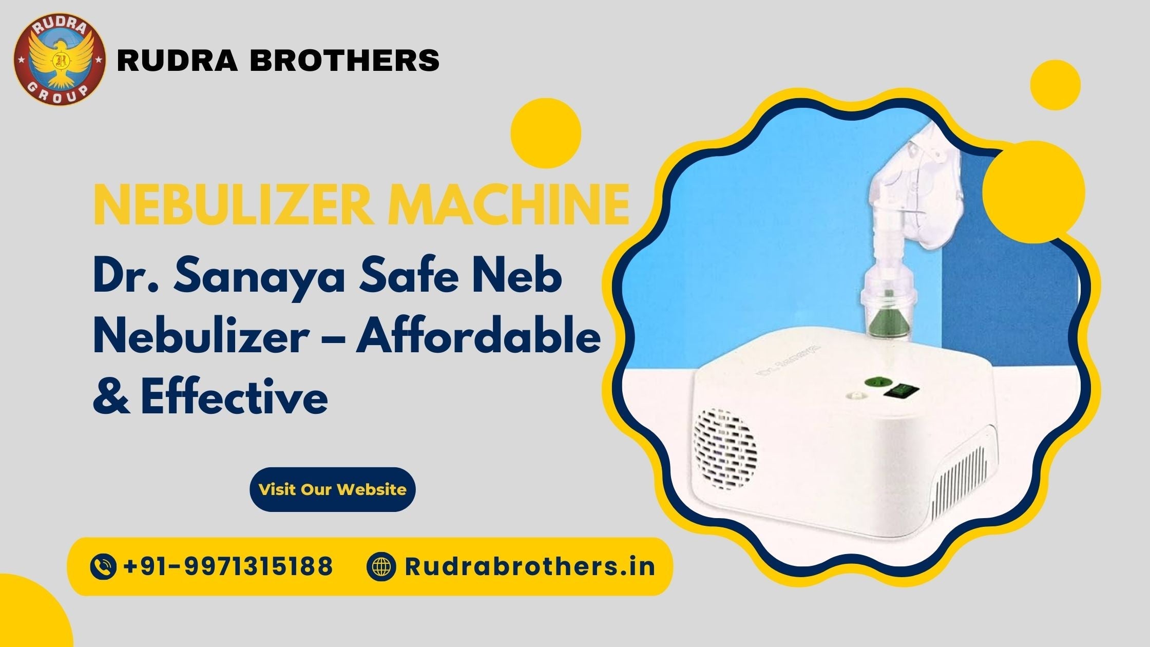 Dr. Sanaya Safe Neb Nebulizer Price | Beurer SI 40 Steam Vaporizer | Medtech Handyneb Plus Compressor Nebulizer Machine