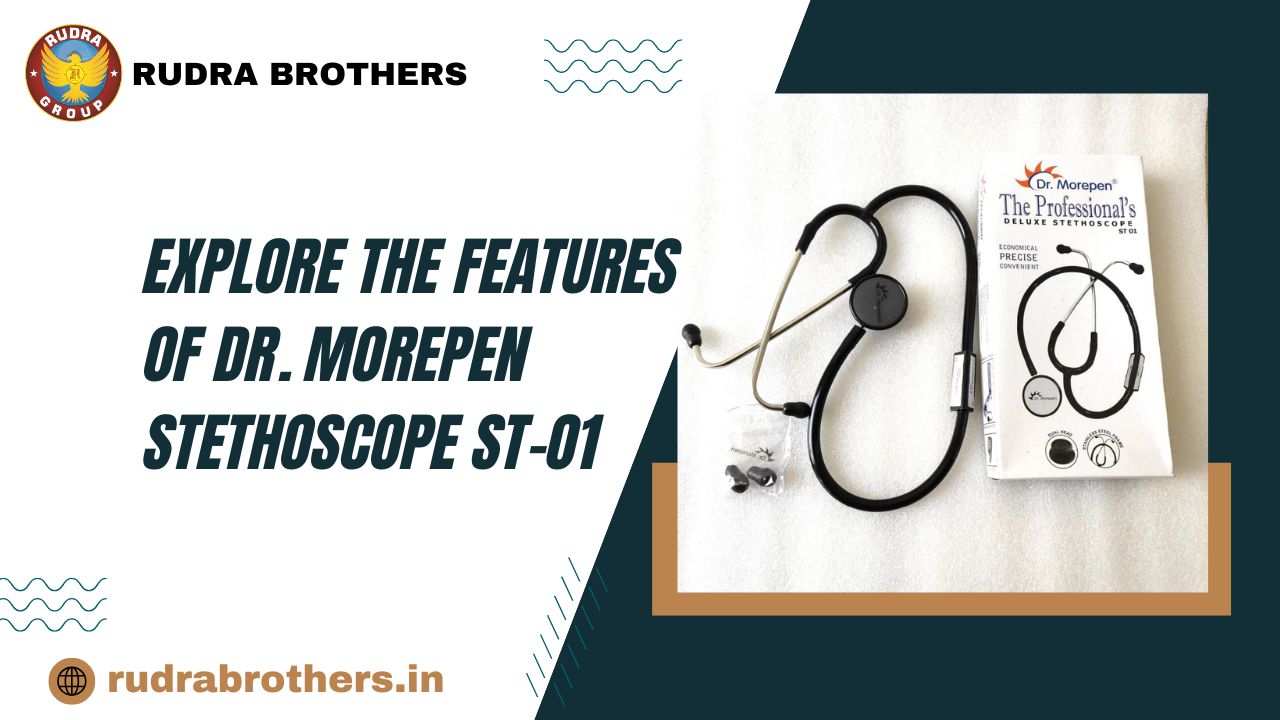 Dr. Morepen Stethoscope | Morepen Stethoscope | Dr. Morepen the professional's deluxe Stethoscope