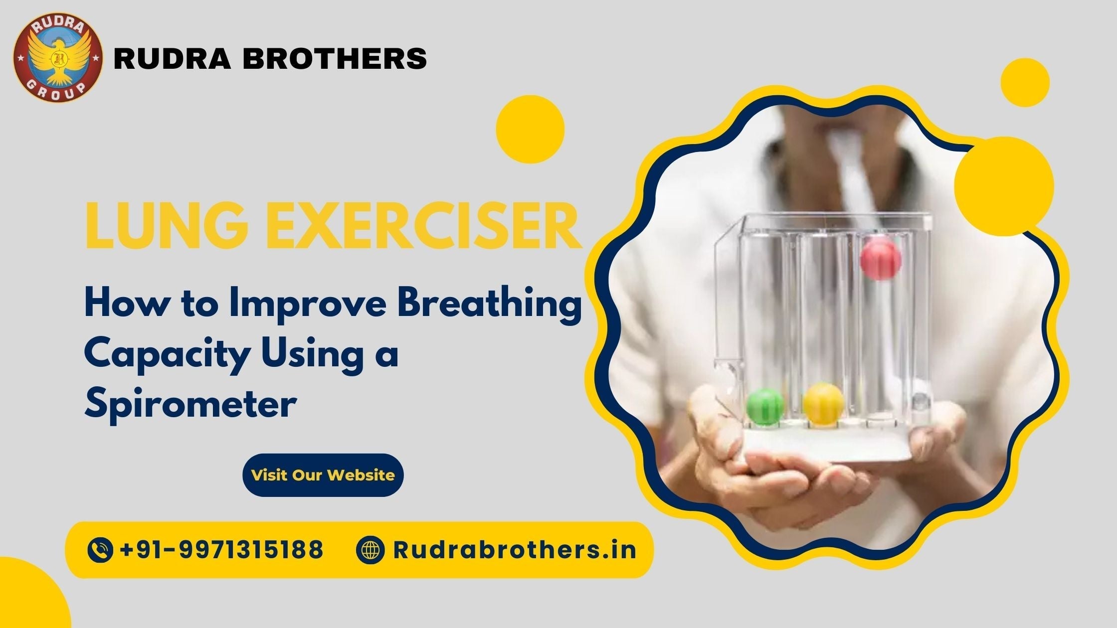 How to Improve Breathing Capacity Using a Spirometer