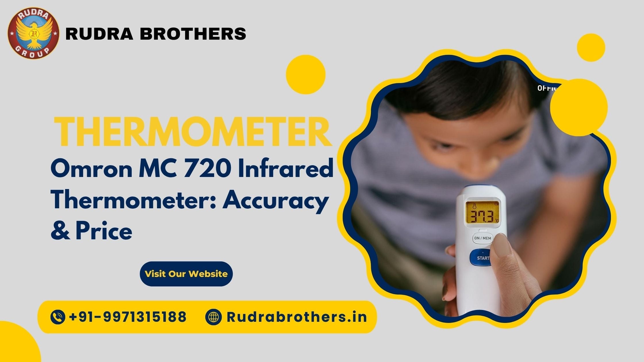 Beurer FT65 thermometer gun price | Omron MC 720 Non Contact Digital Infrared Forehead Thermometer | Thermometer Gun Price