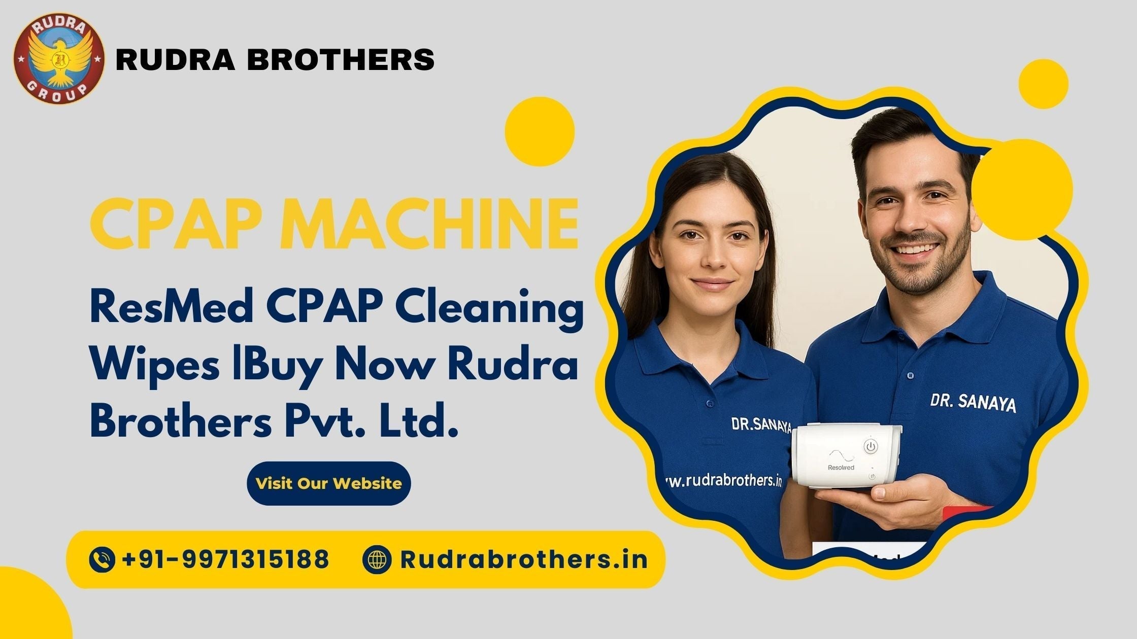 ResMed Airmini Setup | ResMed Mini CPAP Machine | ResMed CPAP Cleaning Wipes