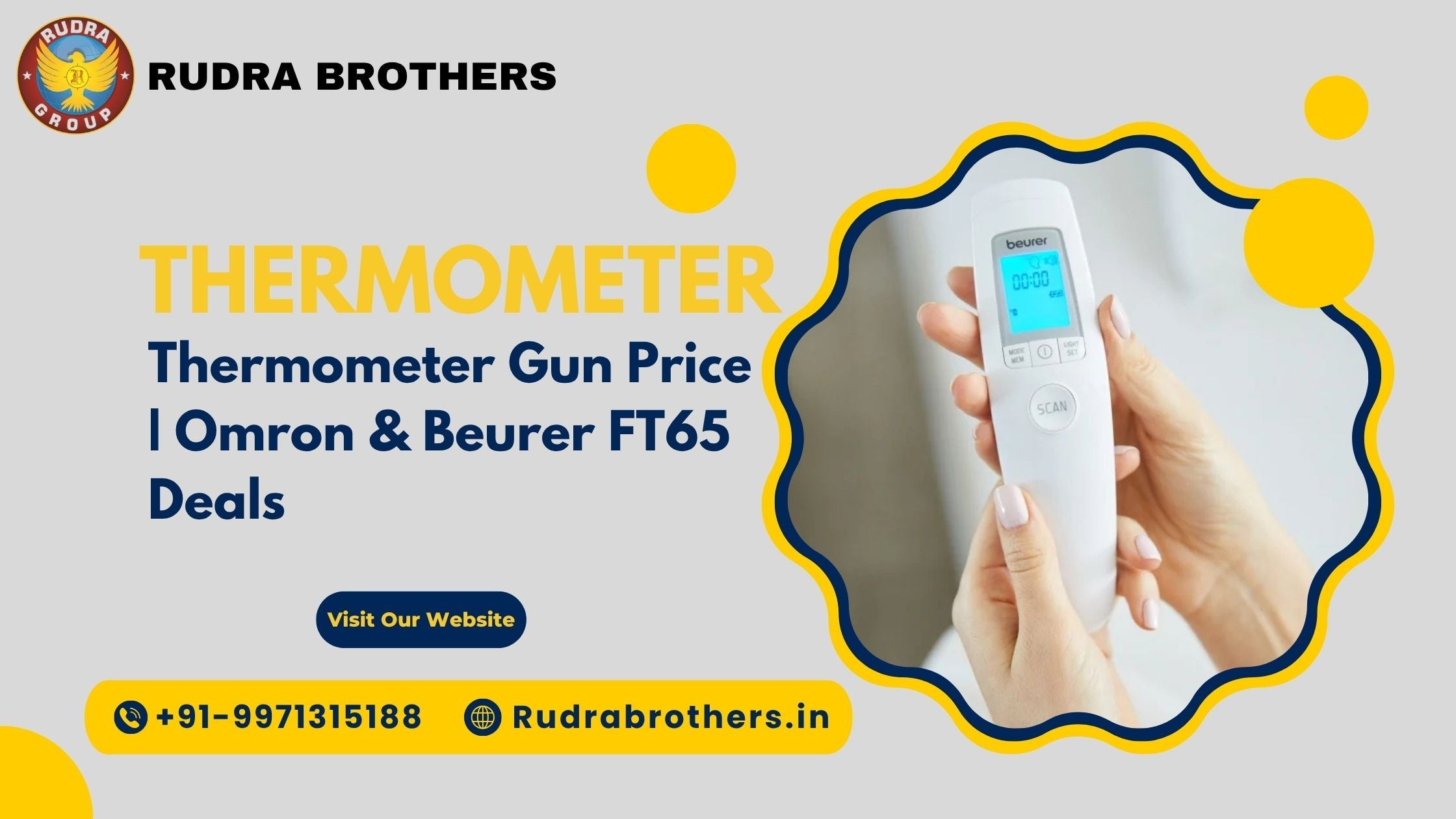 Beurer FT65 thermometer gun price, Omron MC 720 Non Contact Digital Infrared Forehead Thermometer, Thermometer Gun Price