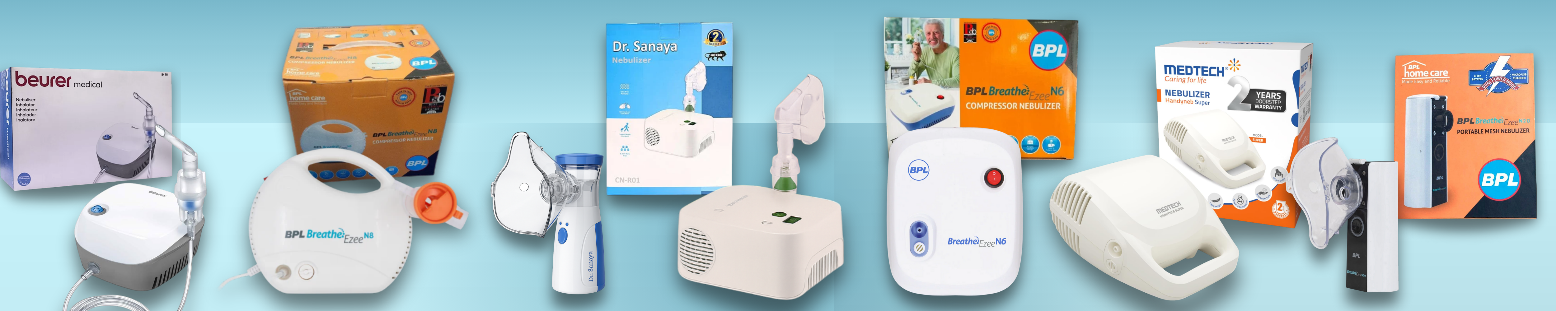 Buy Nebulizer Machine Online in India | Mesh & Portable Nebulizers – Rudra Brothers