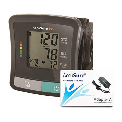 Accusure TD Blood Pressure Monitoring System With Upper Arm Standard Cuff