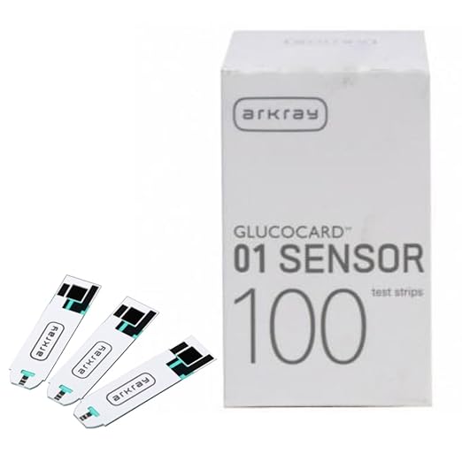 ARKRAY Glucocard 01 Mini 100 Strips with 100 Lancets