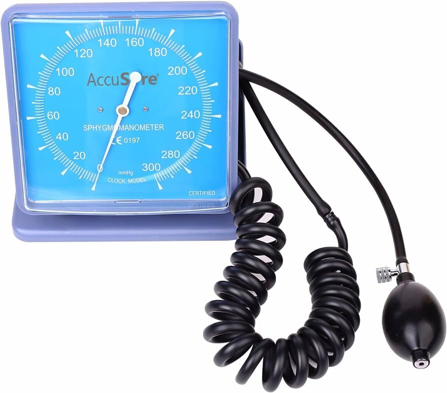 DIAMOND BPDL-237 Aneroid Blood Pressure Apparatus Bp Monitor (Blue)