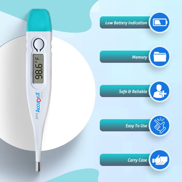 BPL Accudigit DT04 Mercury-Free Digital Thermometer