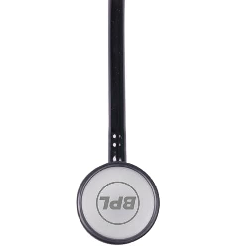 BPL ST-01 DIA Cast Stethoscope | High Acoustic Clarity | Durable Dual-Side Chestpiece for Adult Use – Black