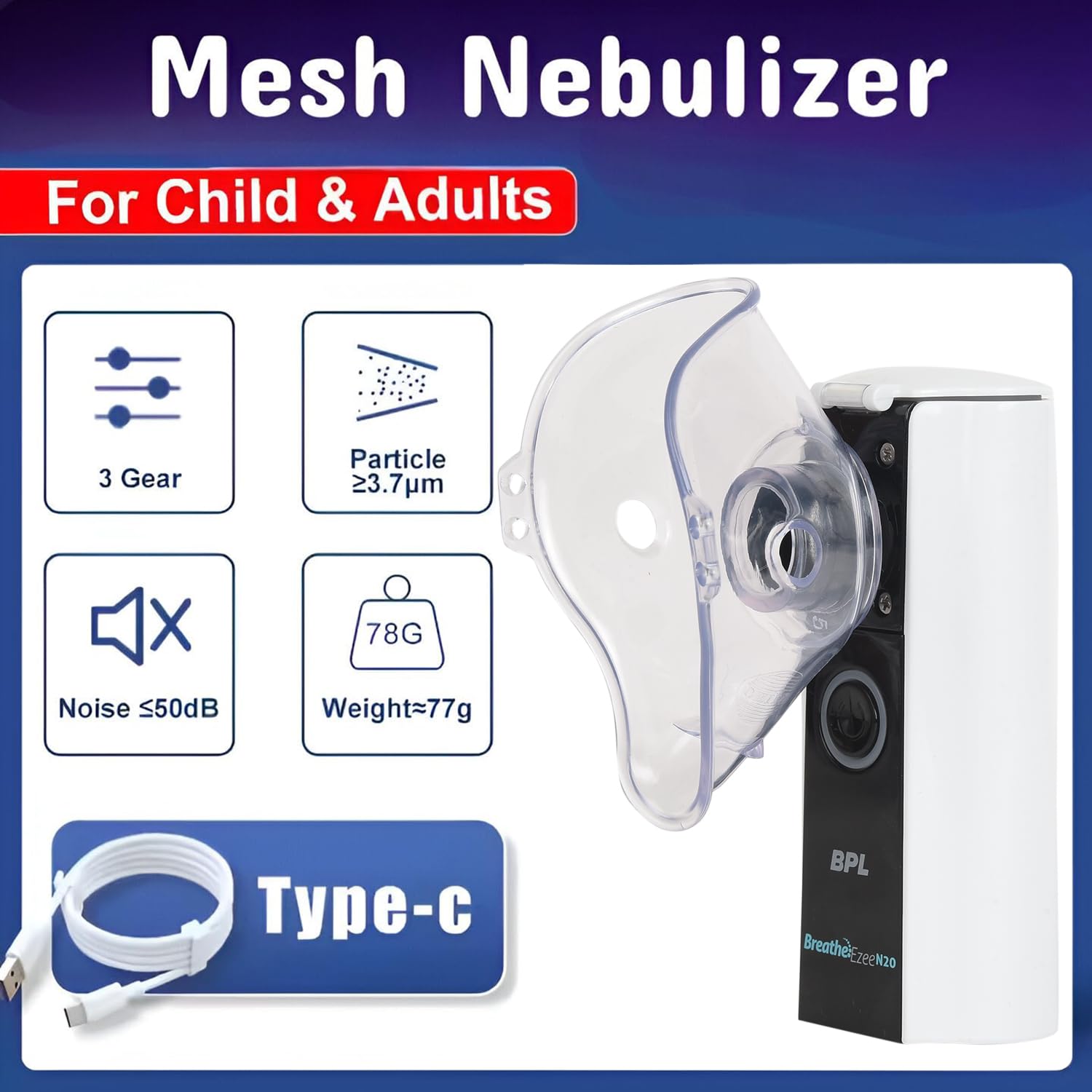 Top-rated nebulizer for respiratory relief at home