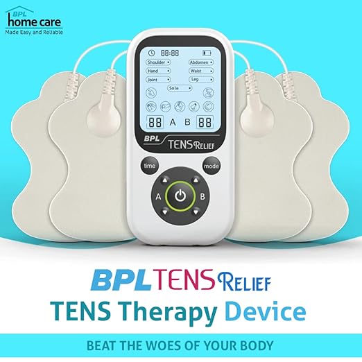 BPL TENS Relief – Electric Massager – Physiotherapy & Full Body Pain Relief