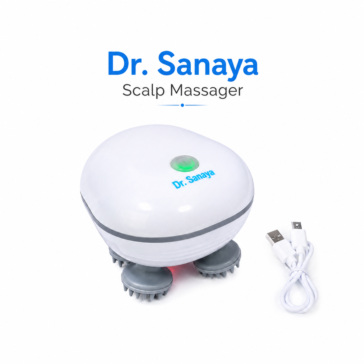 Dr. Sanaya Rechargeable Electric Scalp & Head Massager