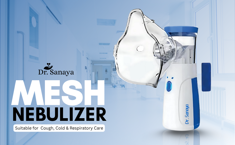 Travel-friendly mesh nebulizer with low noise