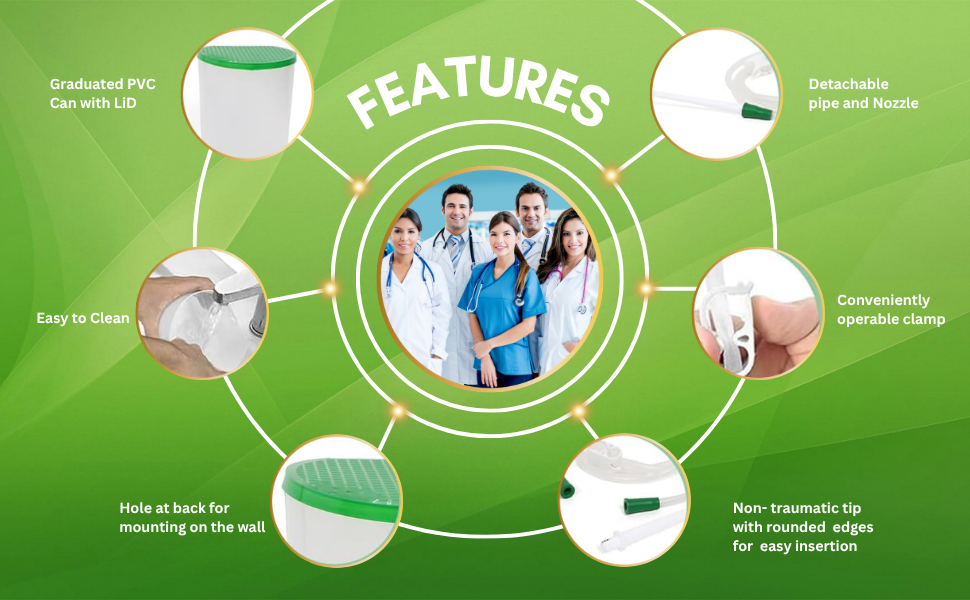 1.5 litre enema kit for constipation and relief