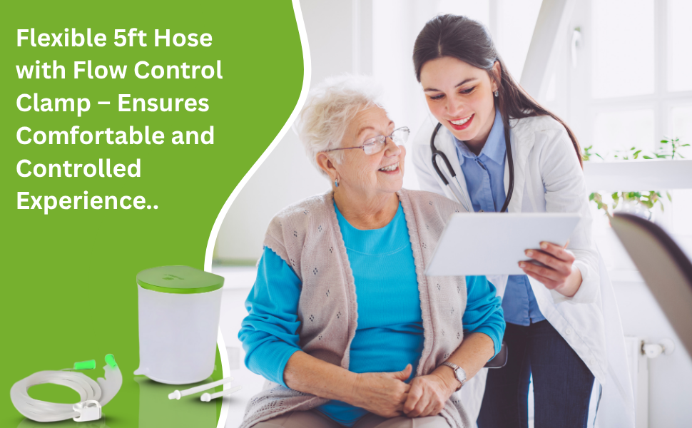 Home enema equipment for internal cleansing