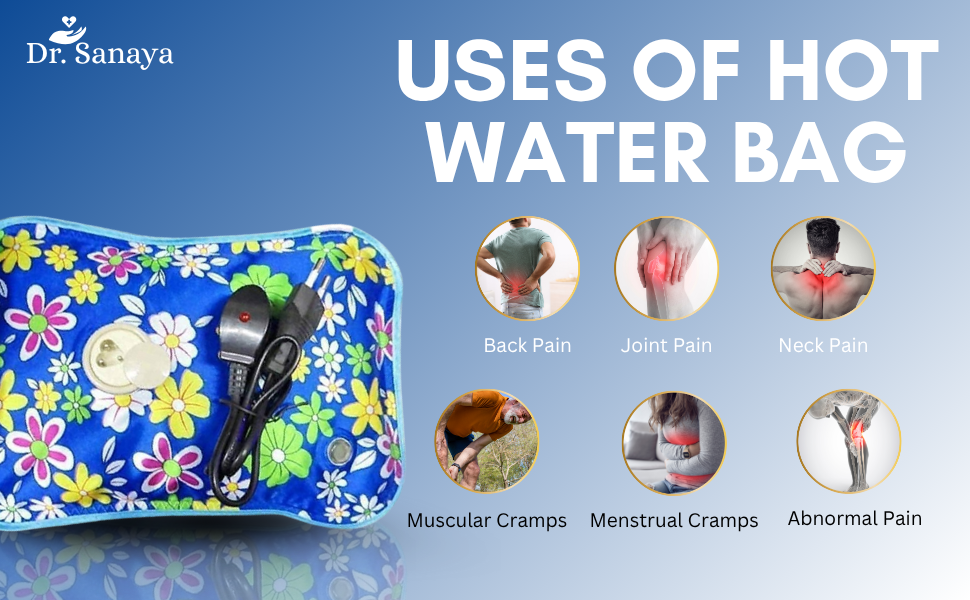 Rechargeable heating pad for women and men