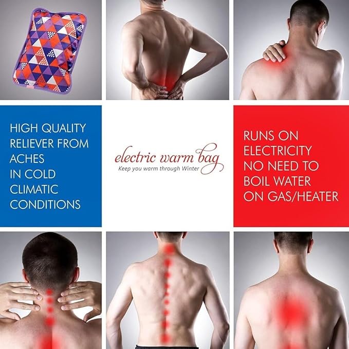 Pre-filled hot water bag for instant heat therapy