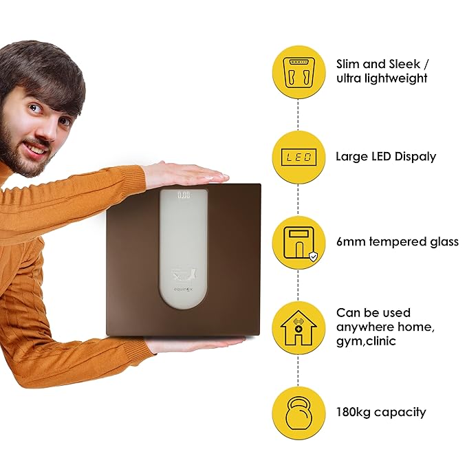 Equinox Personal Digital Weighing Scale EQ-EB-9100