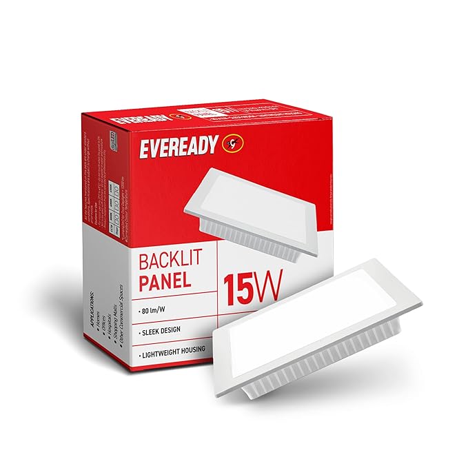 One box of Eveready 15W Square Backlit LED Panel Light