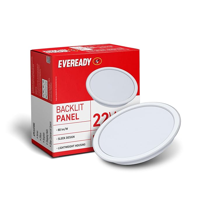 One box of Eveready 22W Round Backlit LED Panel Light