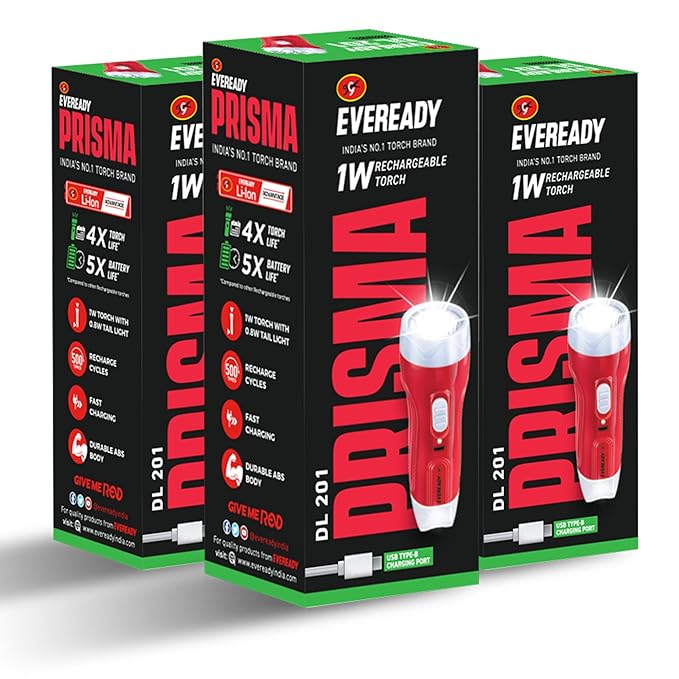 Pocket-size LED flashlight for home and travel use