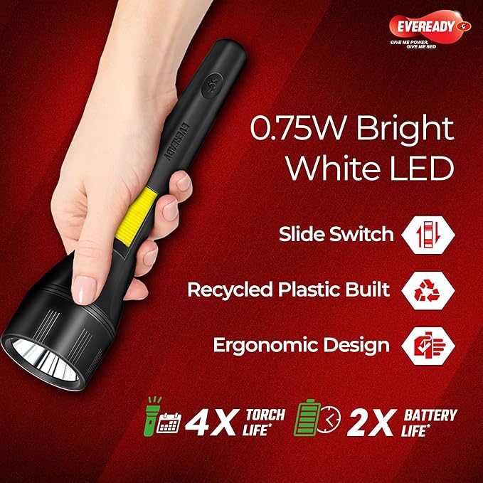 Durable emergency flashlight for daily use