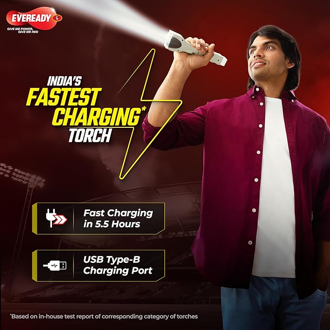 USB torch for camping and travel