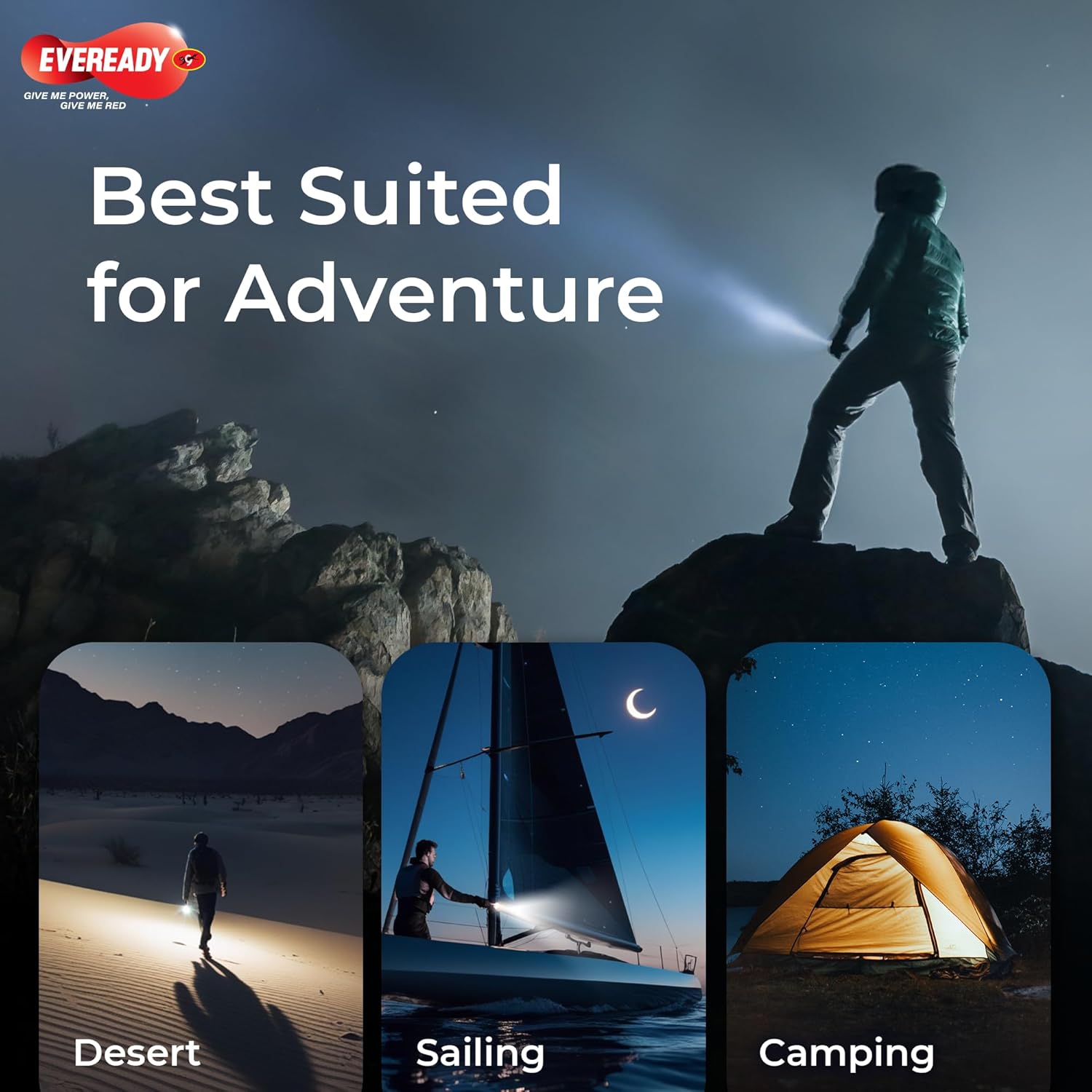 Heavy-duty LED flashlight India