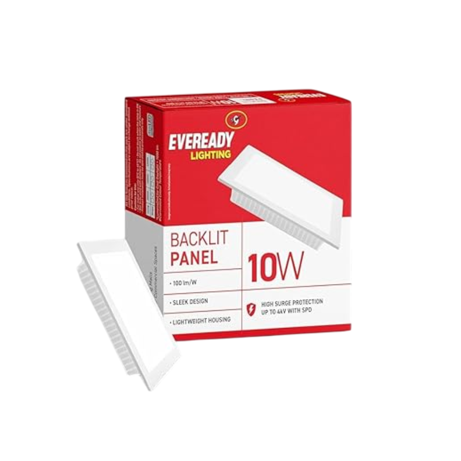 Eveready 10W Square LED Panel Light Warm White