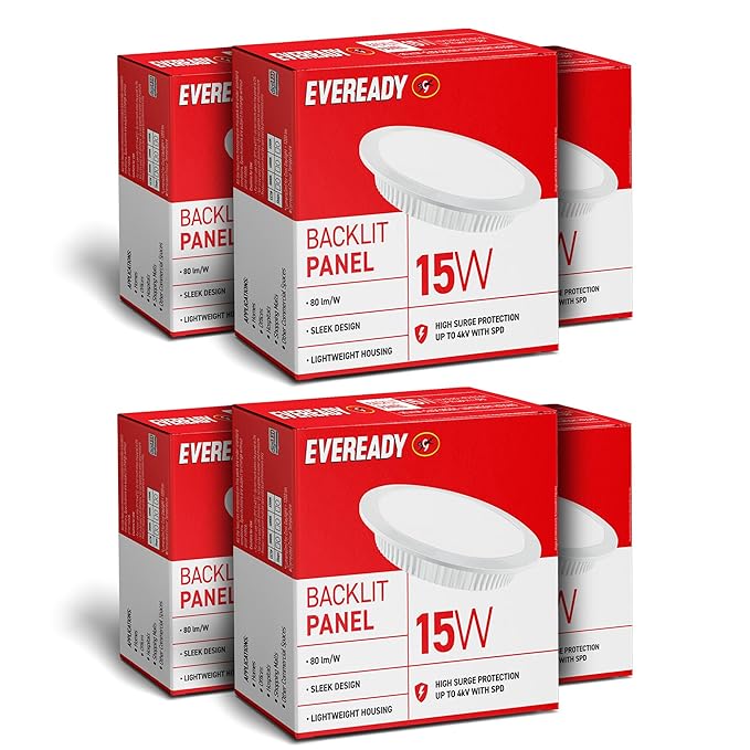 Warm White 15W LED Backlit Panel Light for Ceiling