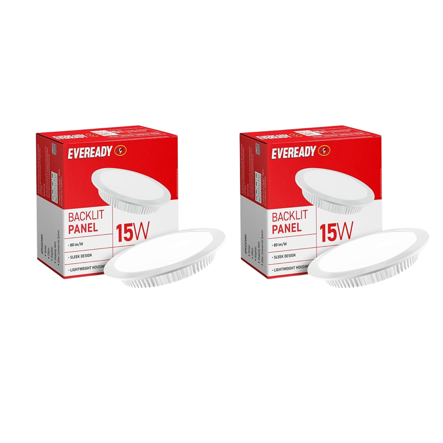 Eveready Round LED Panel Light 3000K for Home