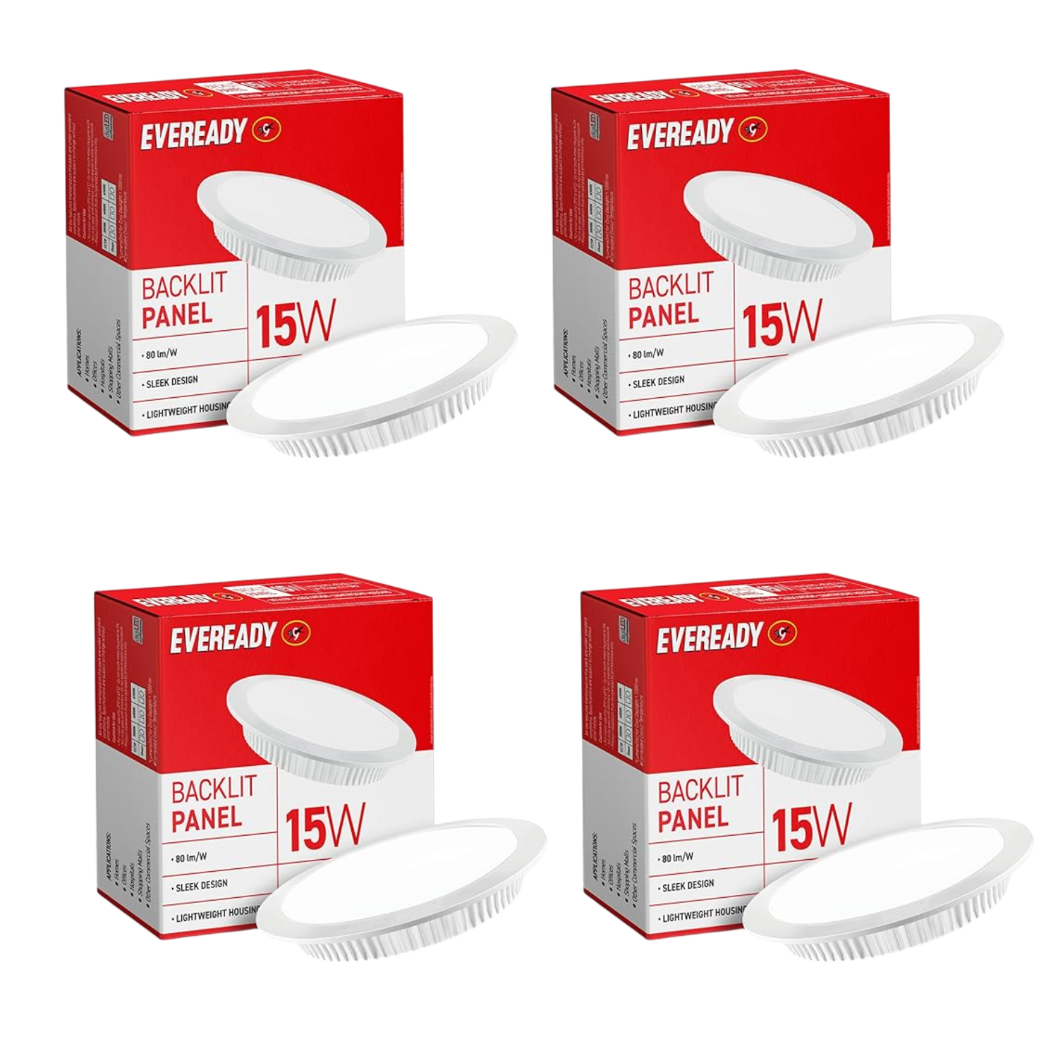 15W LED Ceiling Panel Light – Eveready Warm Glow