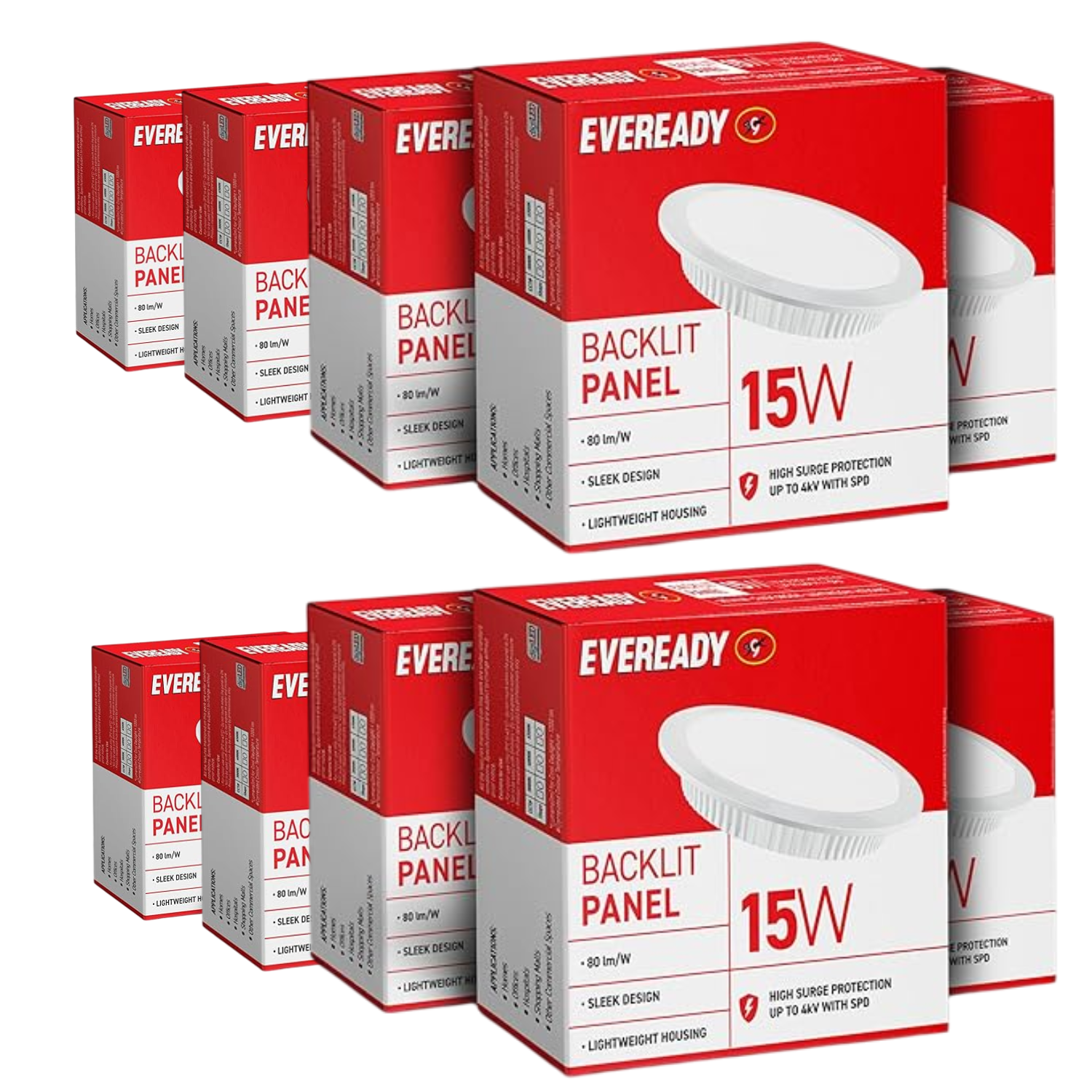 Eveready Sleek Round LED Panel Light for Living Room