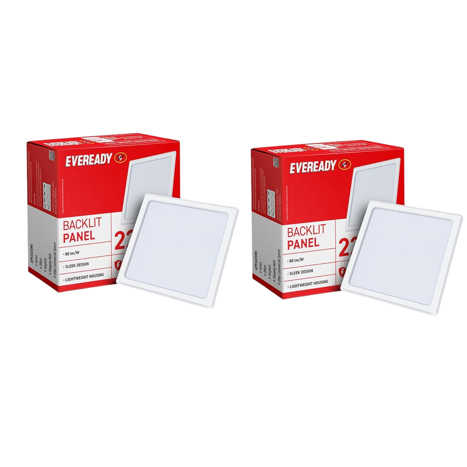 Modern ceiling LED panel light 22W by Eveready