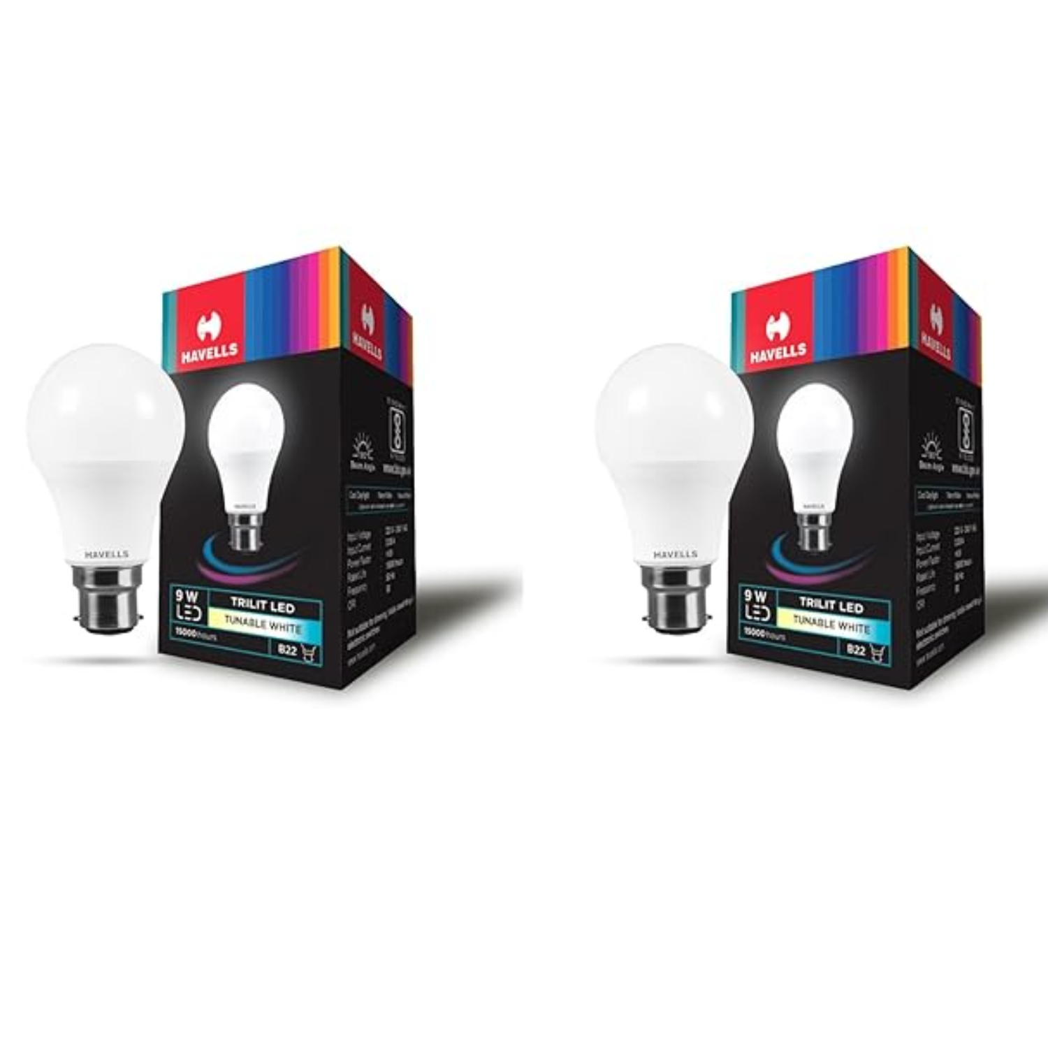 Havells 9W LED Bulb for Home & Office |B22 LED Bulb Base |Cool Day White Light (6500K/4000k/3000k) |4Kv Surge Protection |High Voltage Protection |Eco Friendly Energy Efficient