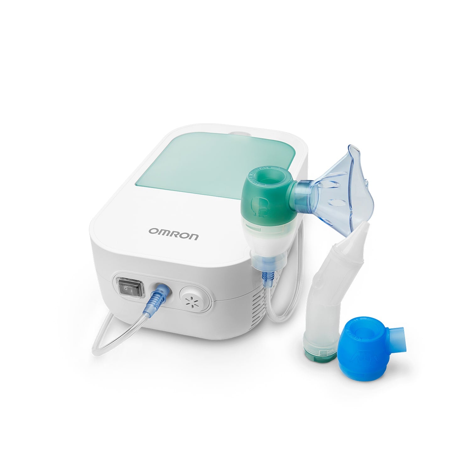 Omron NEC 301 Duo Baby 2-in-1 Compressor Nebulizer & Nasal Aspirator | Complete Respiratory Care Solution