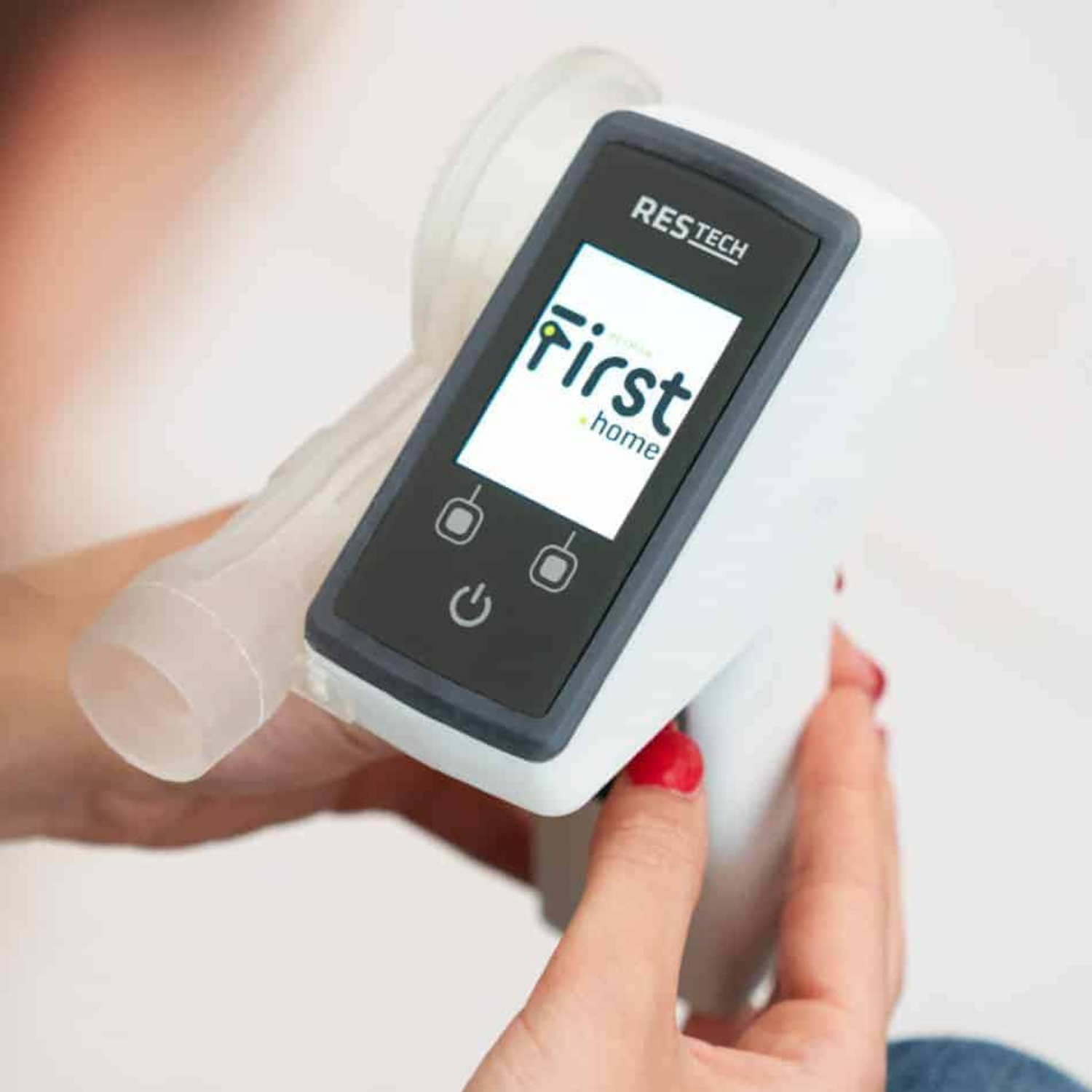 Restech RESMON FIRST Mini-Oscillometer | Revolutionary Pulmonary Diagnostics Device for Hospital & ICU Respiratory Assessment