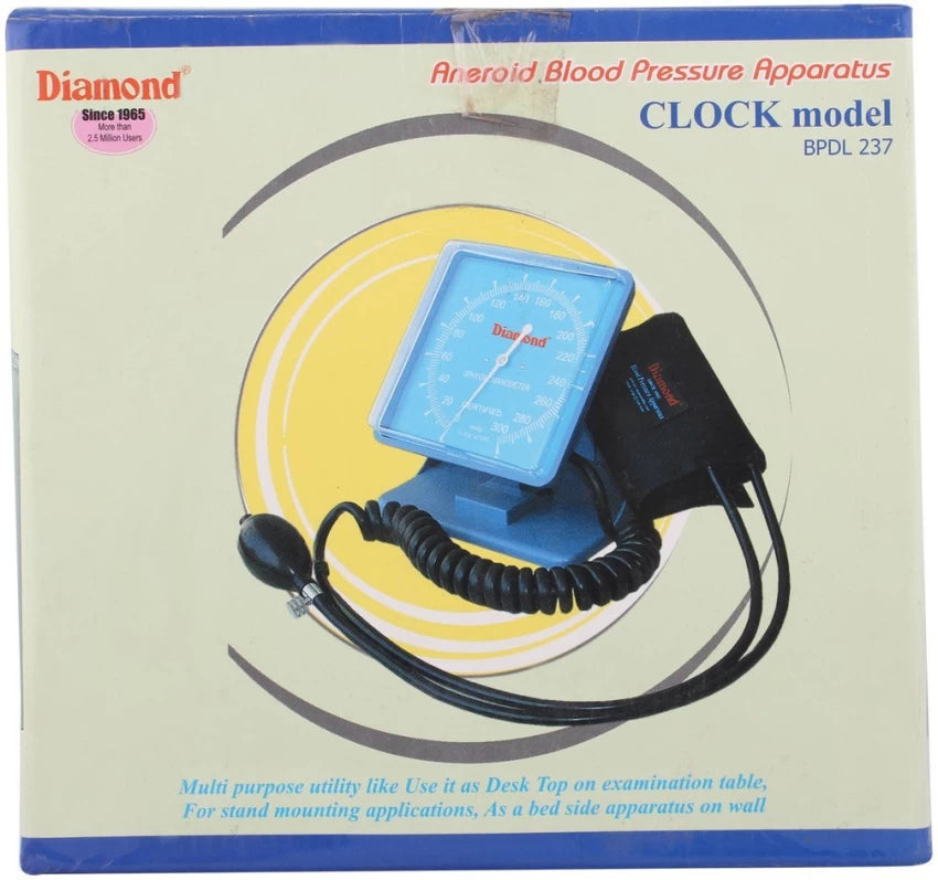 DIAMOND BPDL-237 Aneroid Blood Pressure Apparatus Bp Monitor (Blue)