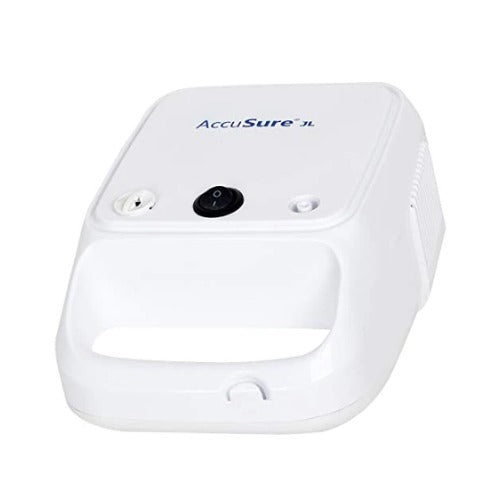 AccuSure JL White Compressor Complete Kit Nebulizer with Child and Adult Masks