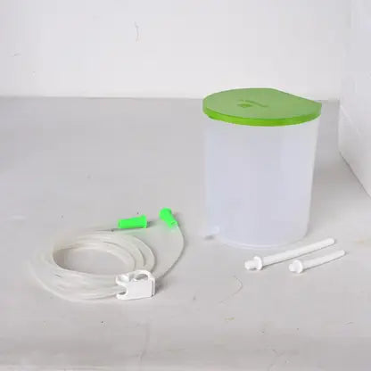 Dr. Sanaya PVC Enema kit Satvik movement 1.5 Litre |Improved Model Best for Home Use Medical Equipment Combo