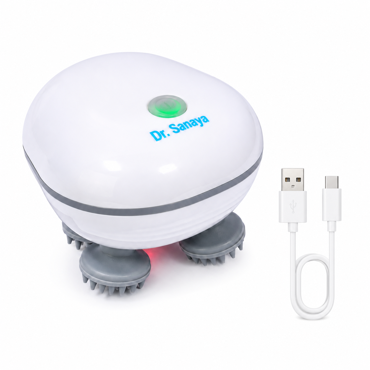 Dr. Sanaya Rechargeable Electric Scalp & Head Massager