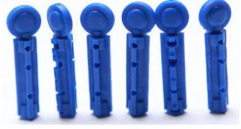 Dr. Sanaya Round Lancets 200 Pcs for Glucometer | Sterile Blood Sampling Needles for Accurate Sugar Test at Home