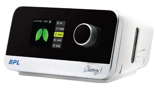 BPL HEALTHCRE Harmony 1 Auto CPAP Machine with Heated Humidifier (White)