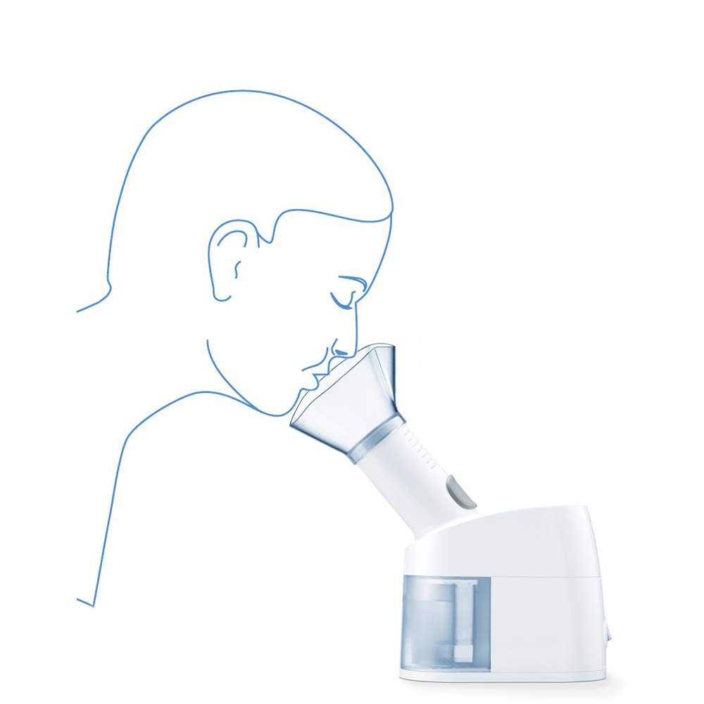 Beurer SI 40 Steam Vaporizer, Nebulisation of liquids, Safe to use, white