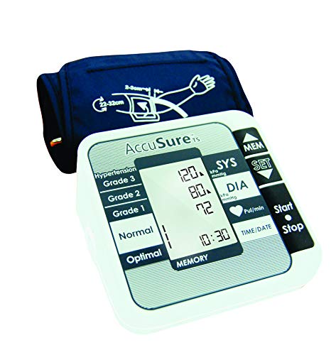 AccuSure TS Automatic Digital Blood Pressure Monitor – BP Machine
