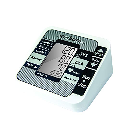 AccuSure TS Automatic Digital Blood Pressure Monitor – BP Machine