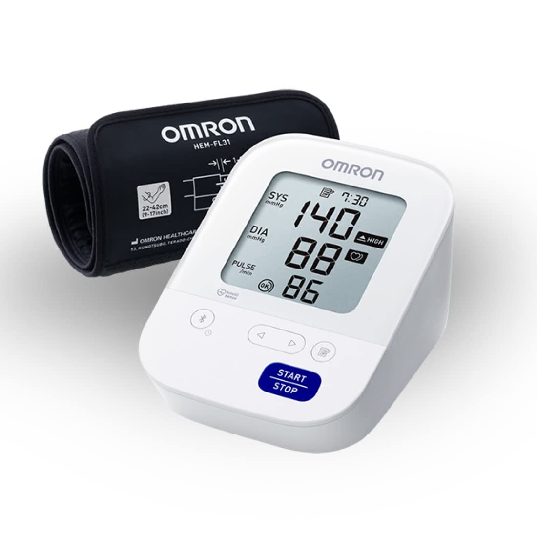  Omron Hem-7121 Blood Pressure Monitor 16 X 11 White